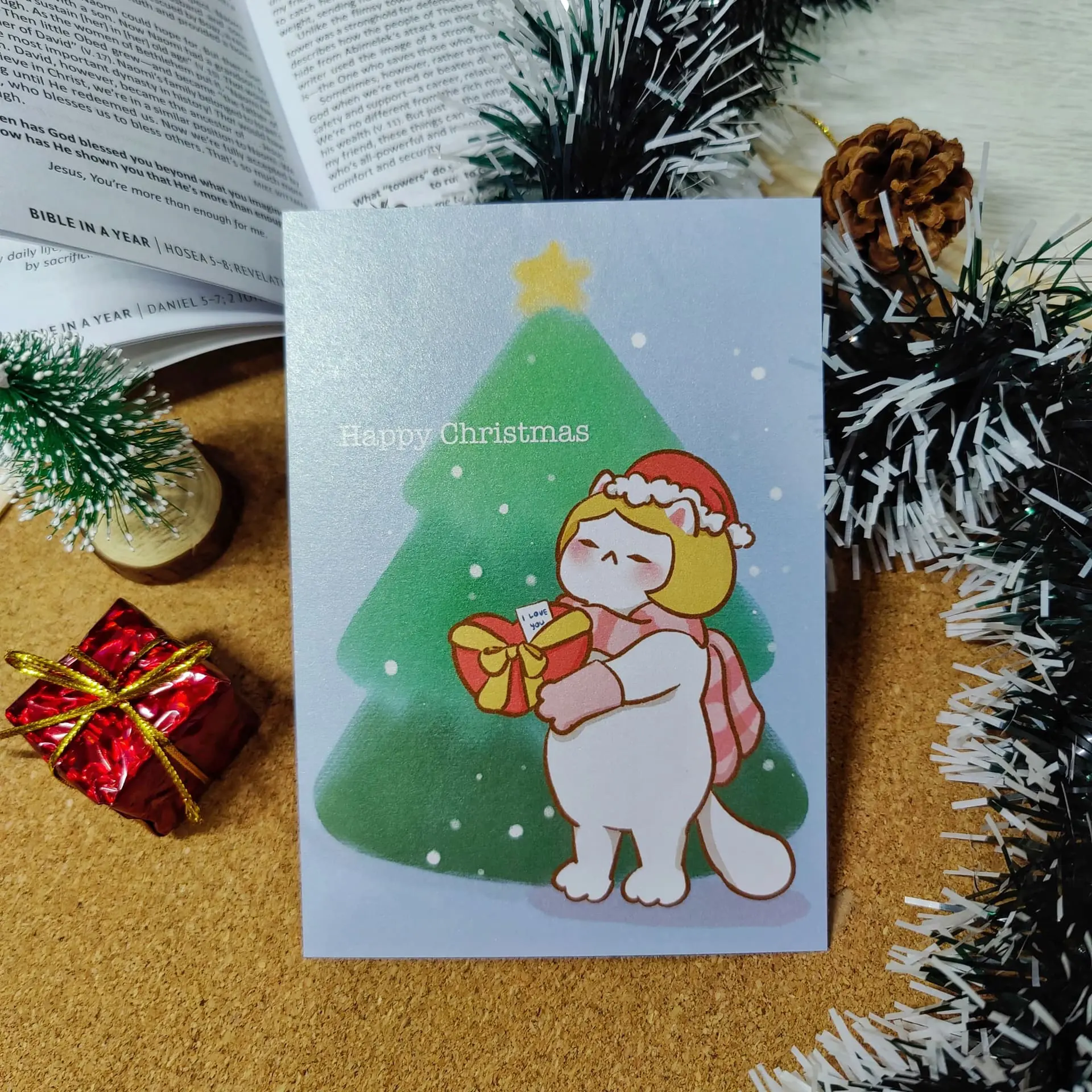 HUMBLEBEE Christmas Card - Last Christmas