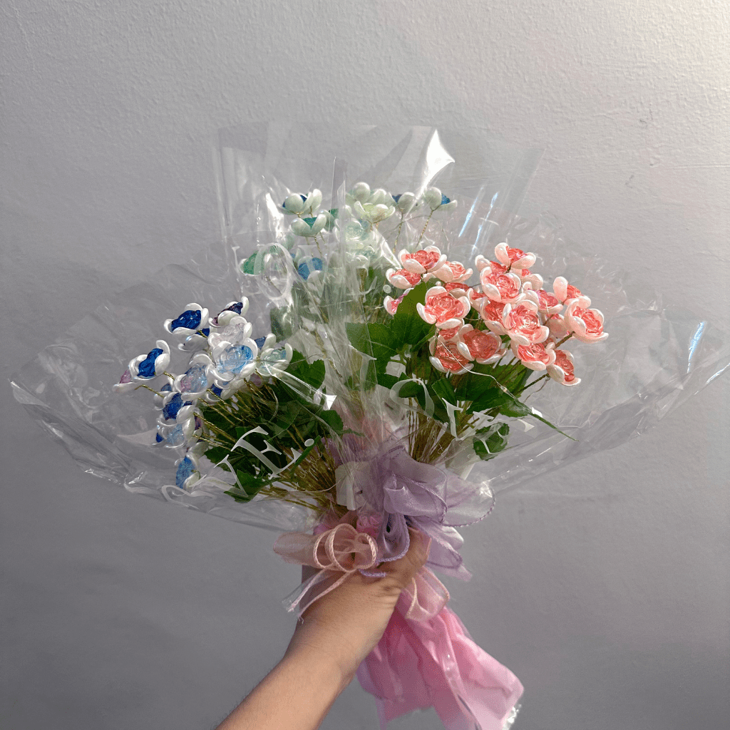 Acrylic Flower Bouquet-SMALL ROSES｜亚克力花束（小玫瑰）