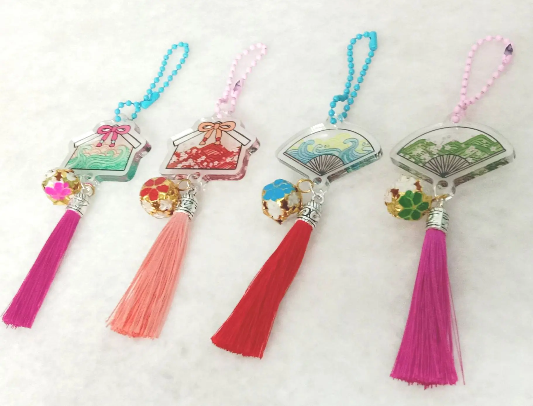 Mount & Wave Japanese Charm