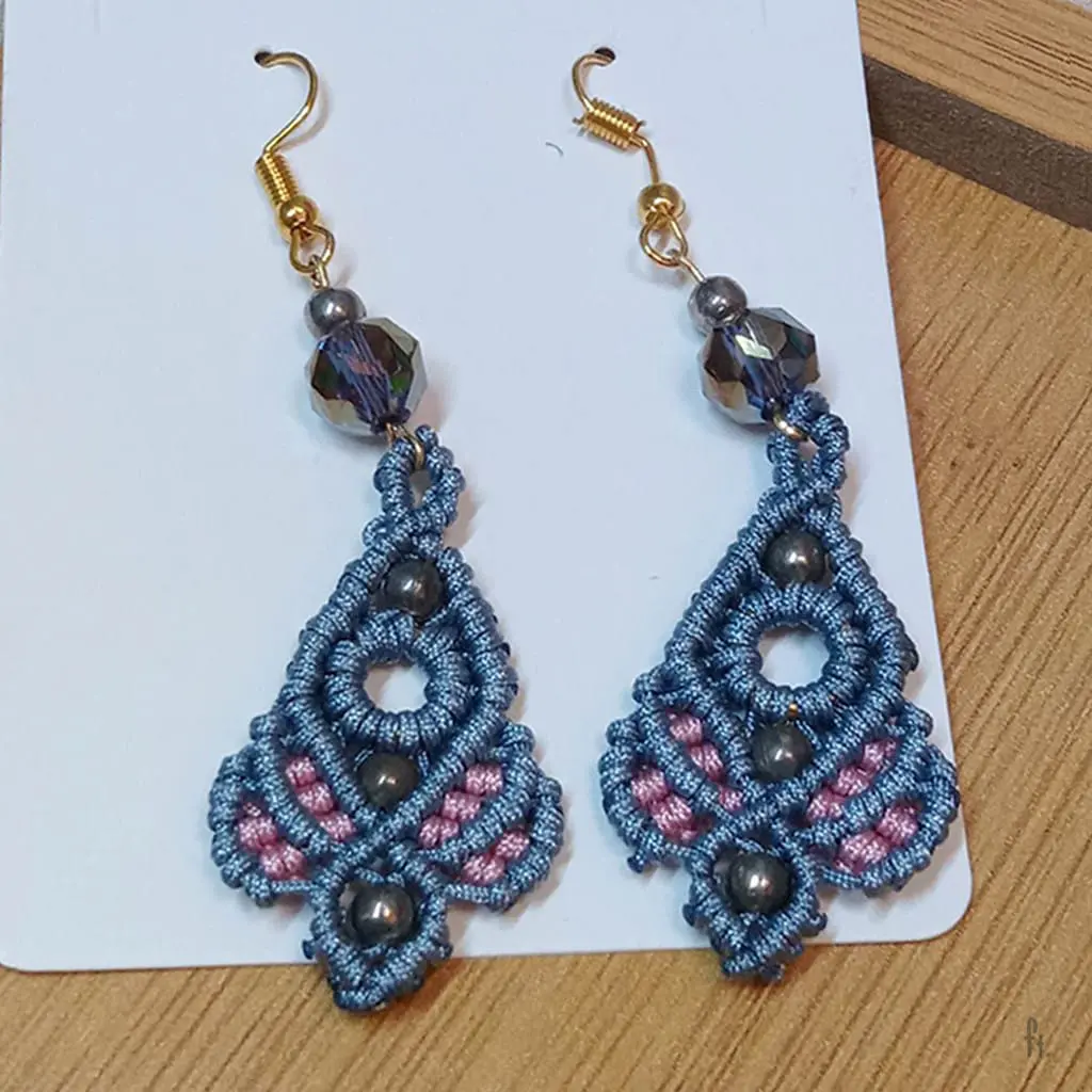 Handmade Macrame Earrings