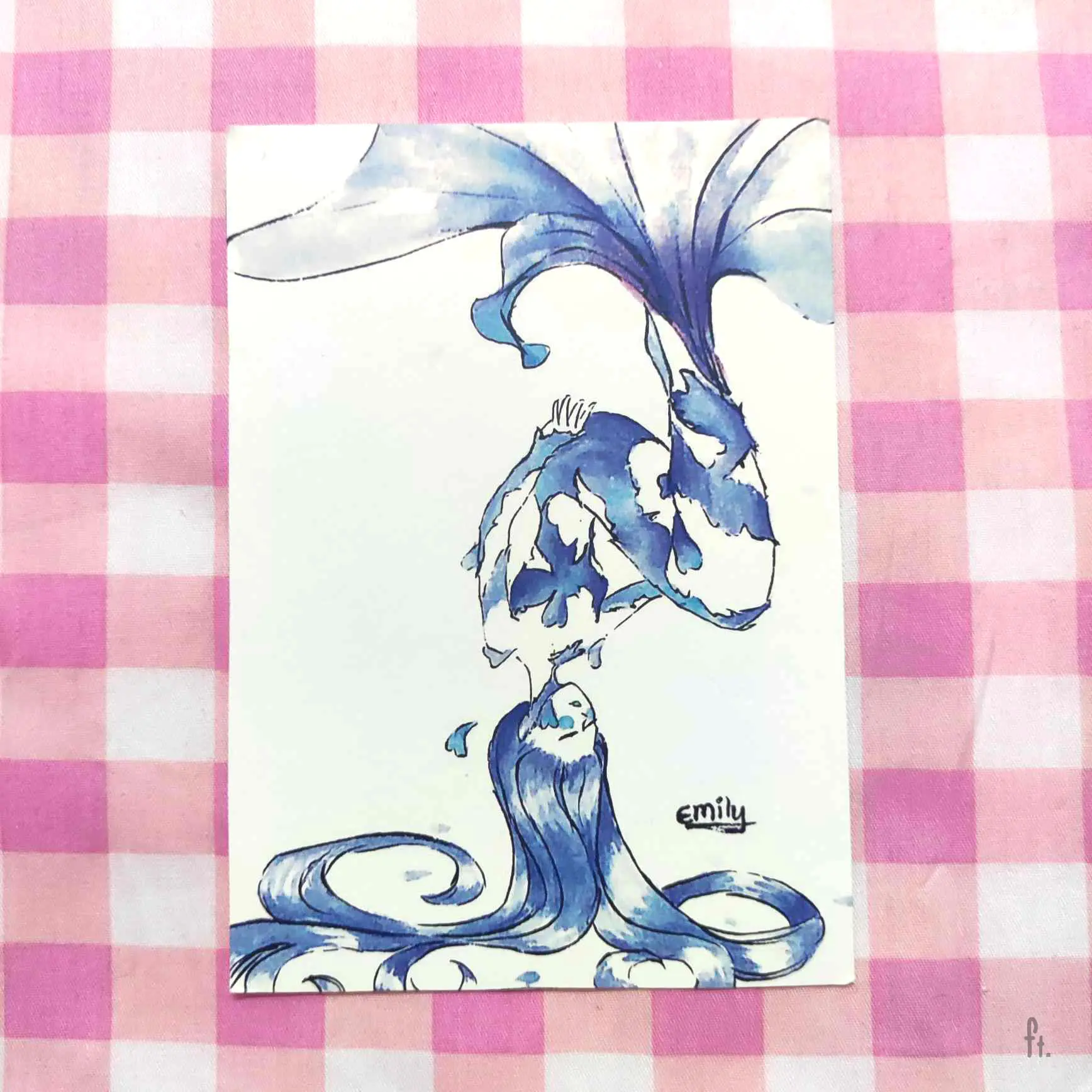 Mermaid Artcard