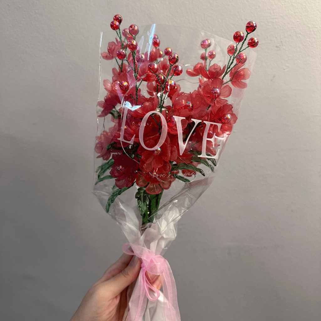 Acrylic Flower Bouquet-POINCIANA RED｜亚克力花束（红色凤凰花）