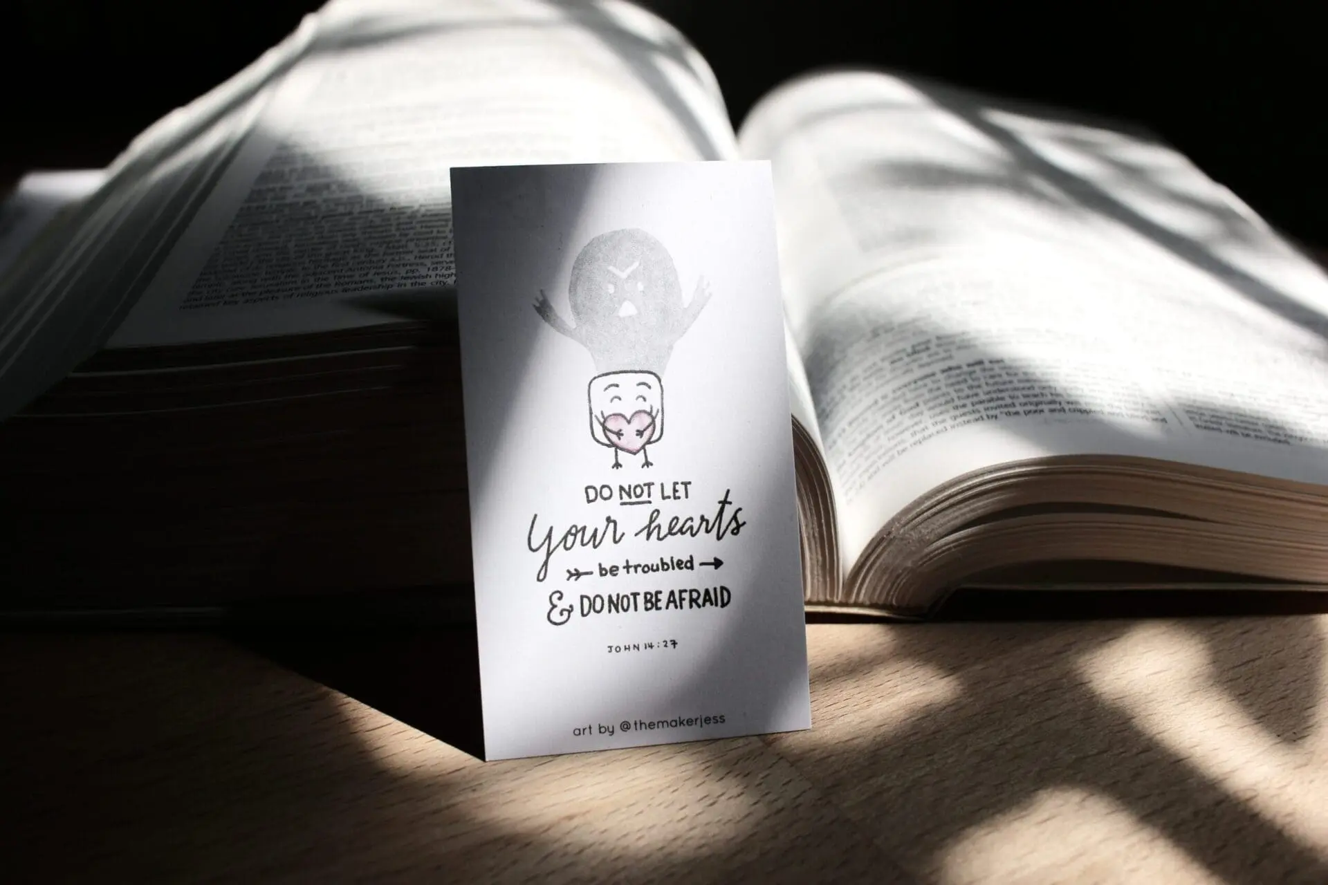 Do Not Be Afraid | Mini Bookmark