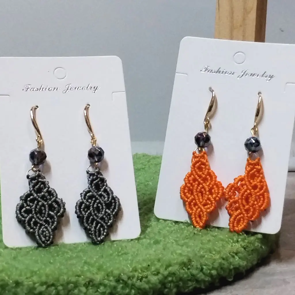 Enchanting Knots - Handmade Macrame Earrings