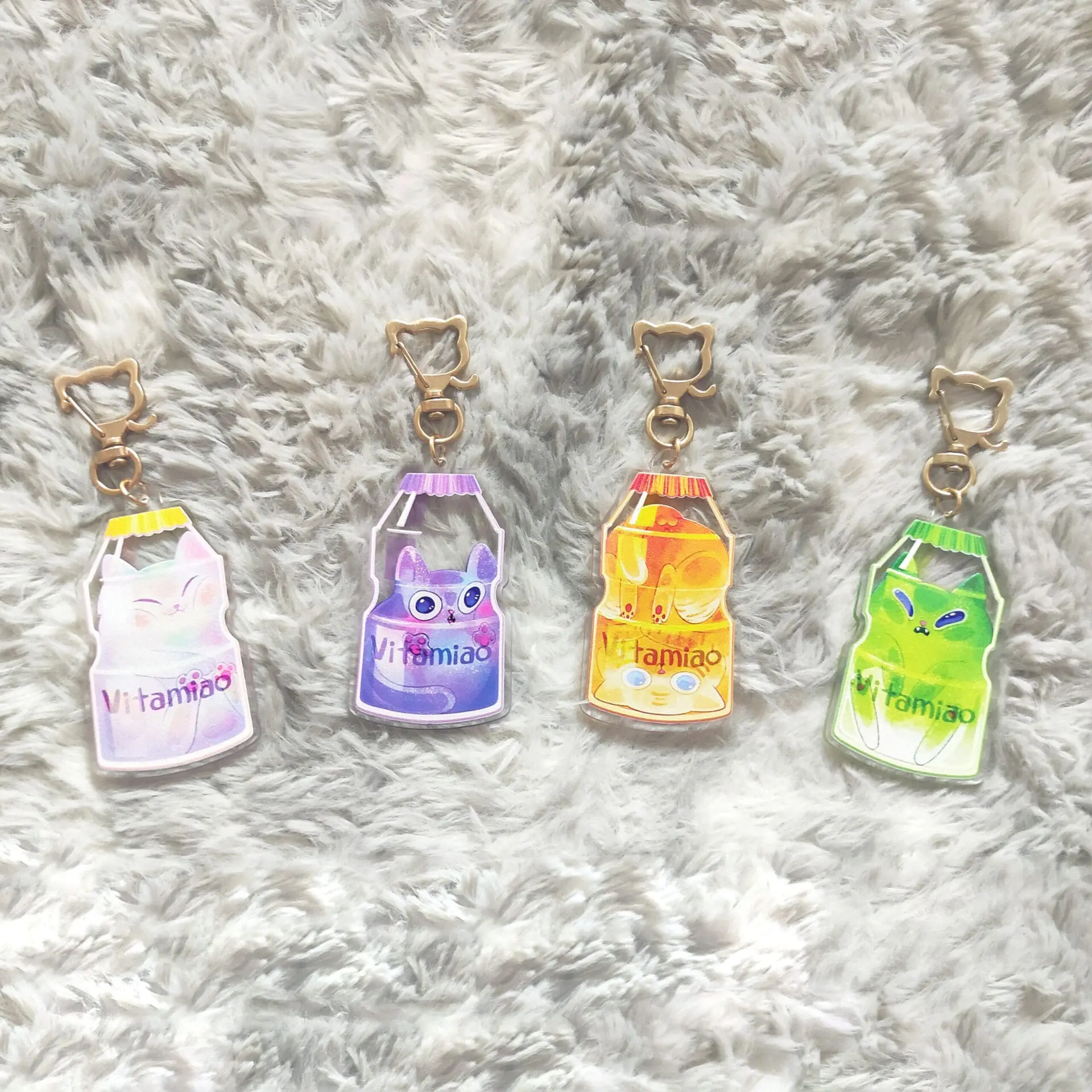 Vitamiao Acrylic Keychain