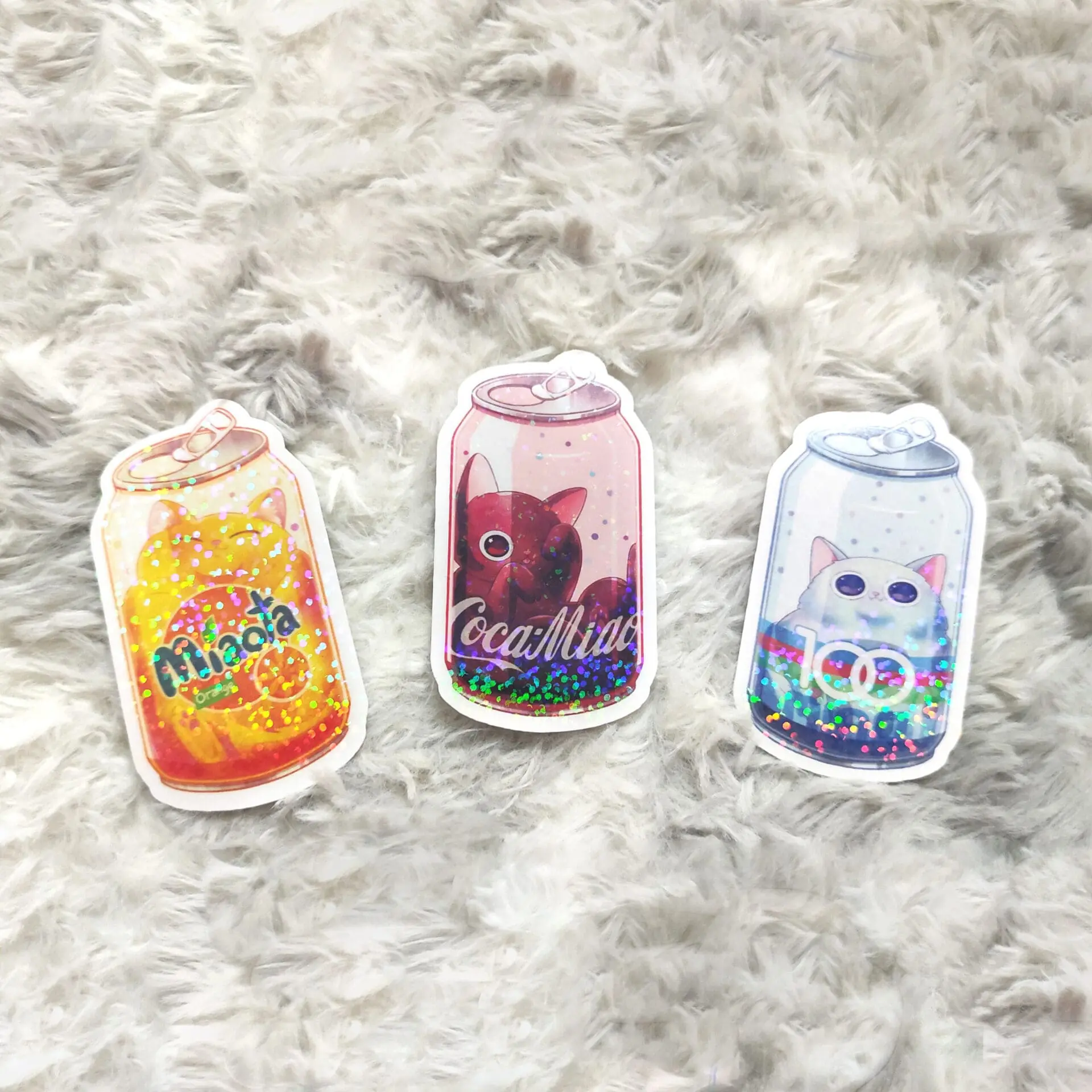 Miaokling Laminate Dots Sticker