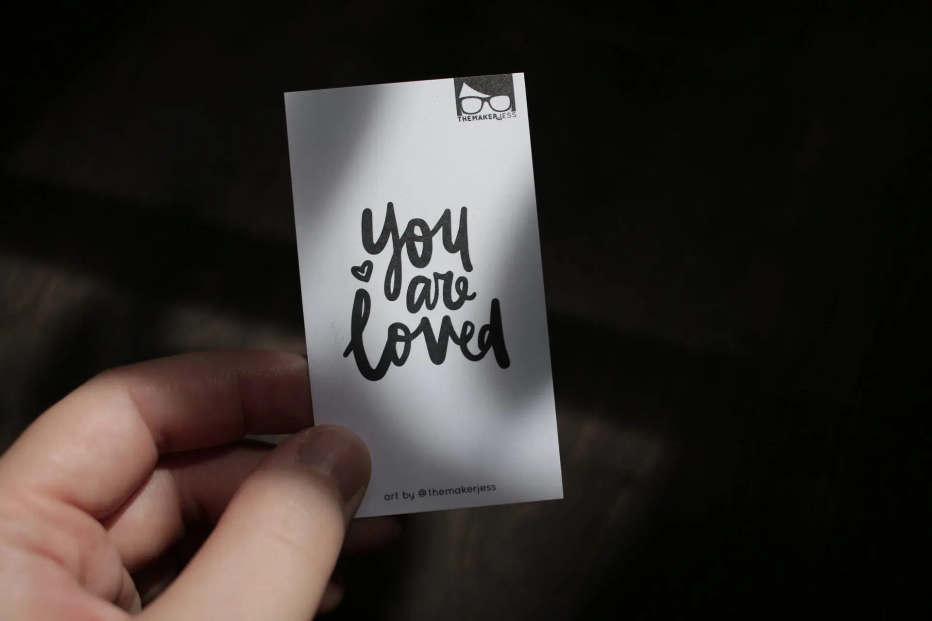You Are Loved | Mini Bookmark