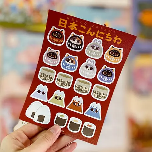 Sticker Sheet - Hello Japan!