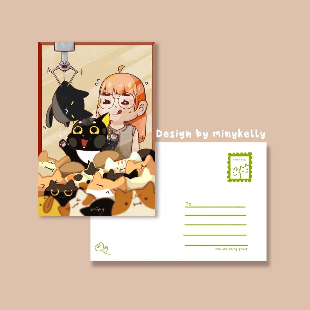 Postcard - Look! It's Me!
