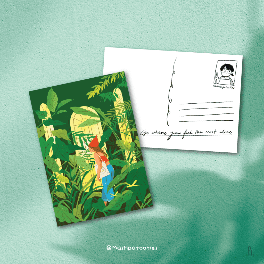 Postcard Greenhouse