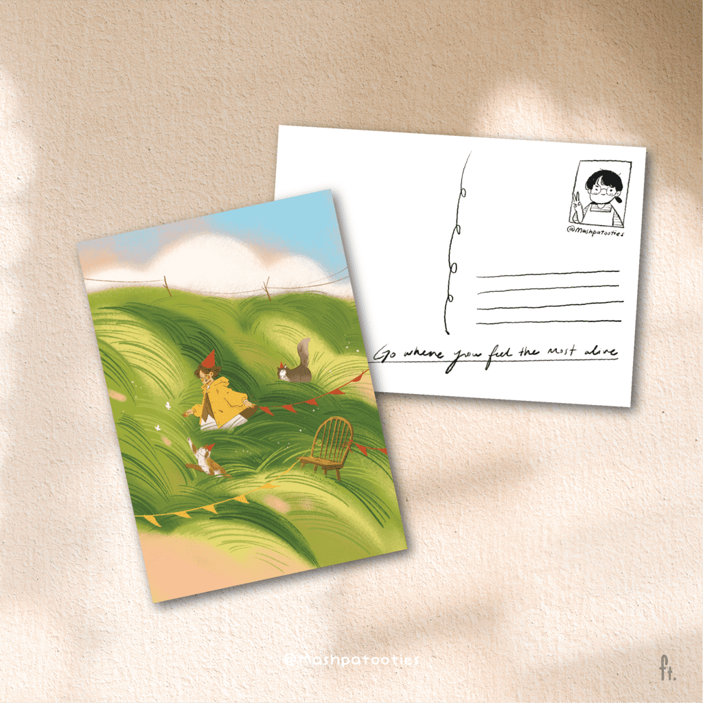 Postcard In The Tall Grass