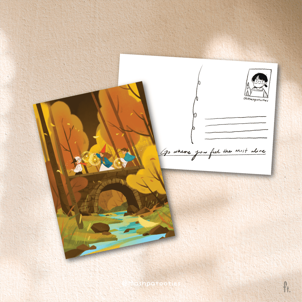 Postcard Lantern March