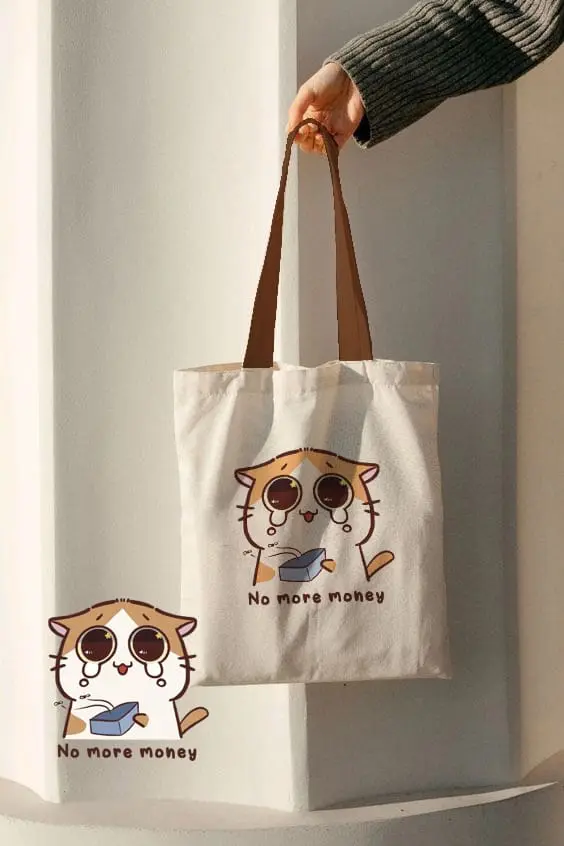 Totebag - No More Money