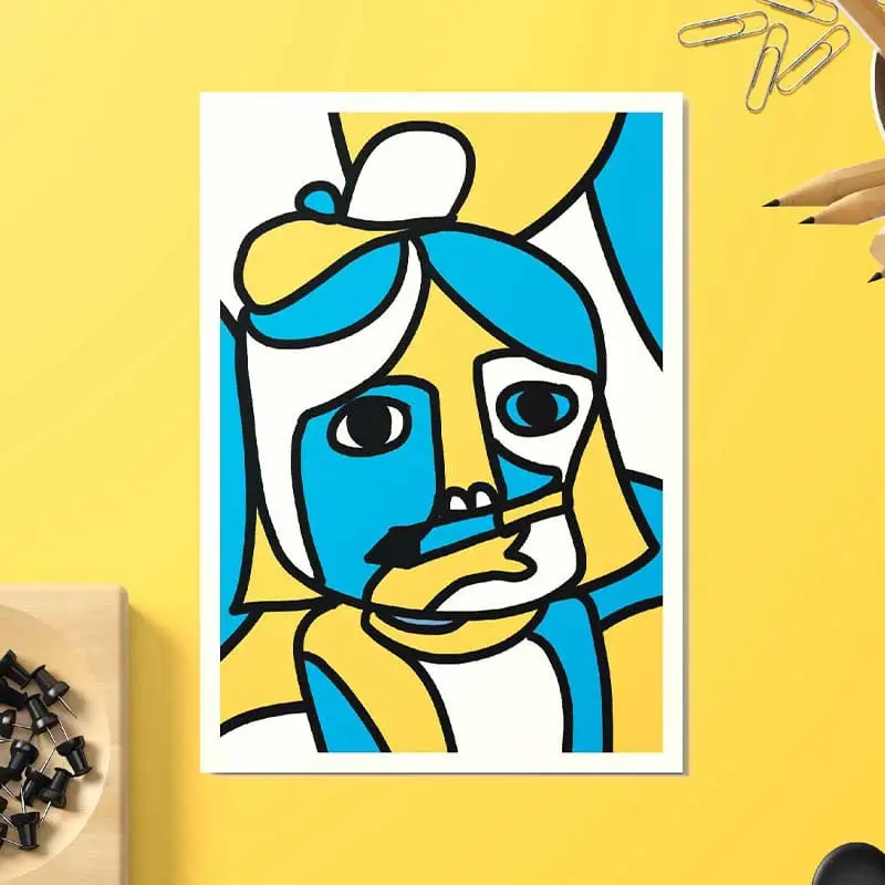 [Post Card A6] PeeYong Postcard Gift | Picasso