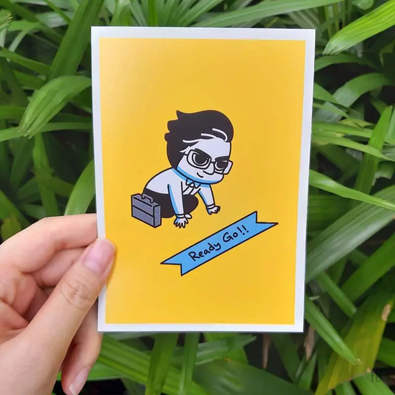 [Post Card A6] PeeYong Postcard Gift | Ready To Go