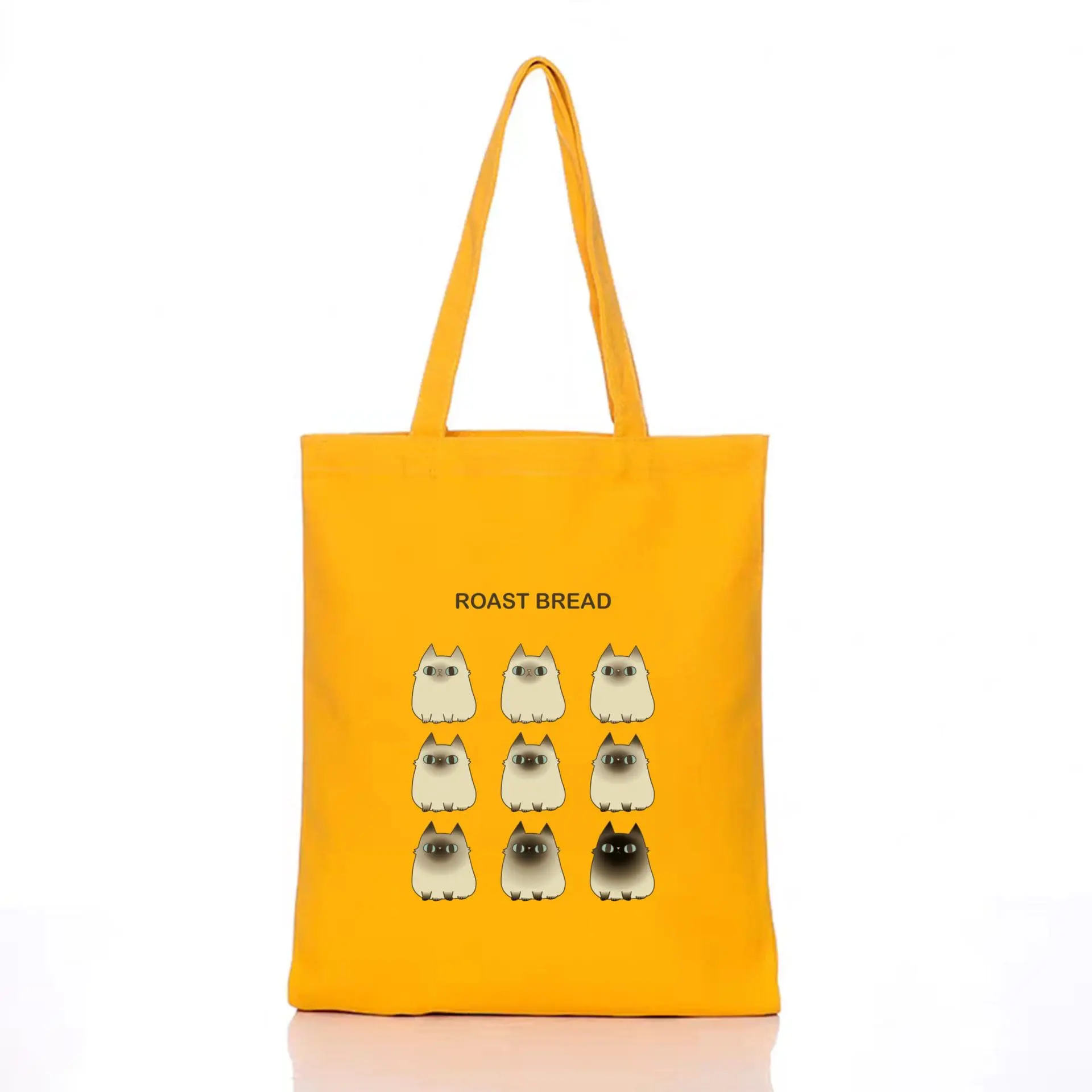 Roast Bread Siamese Cat Tote Bag