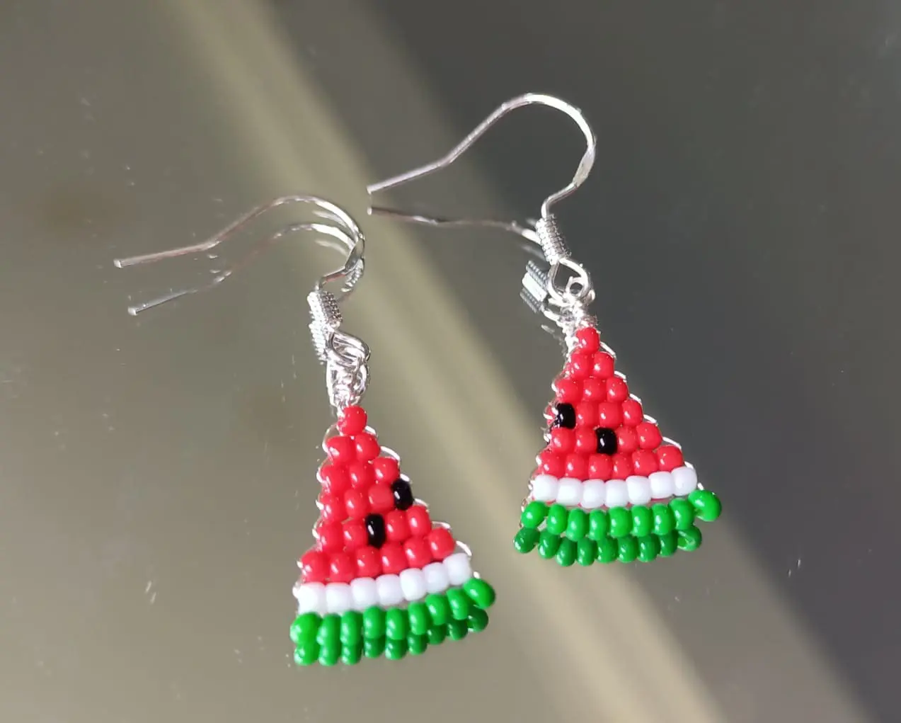 THE STONE Watermelon Ear Hook Earrings