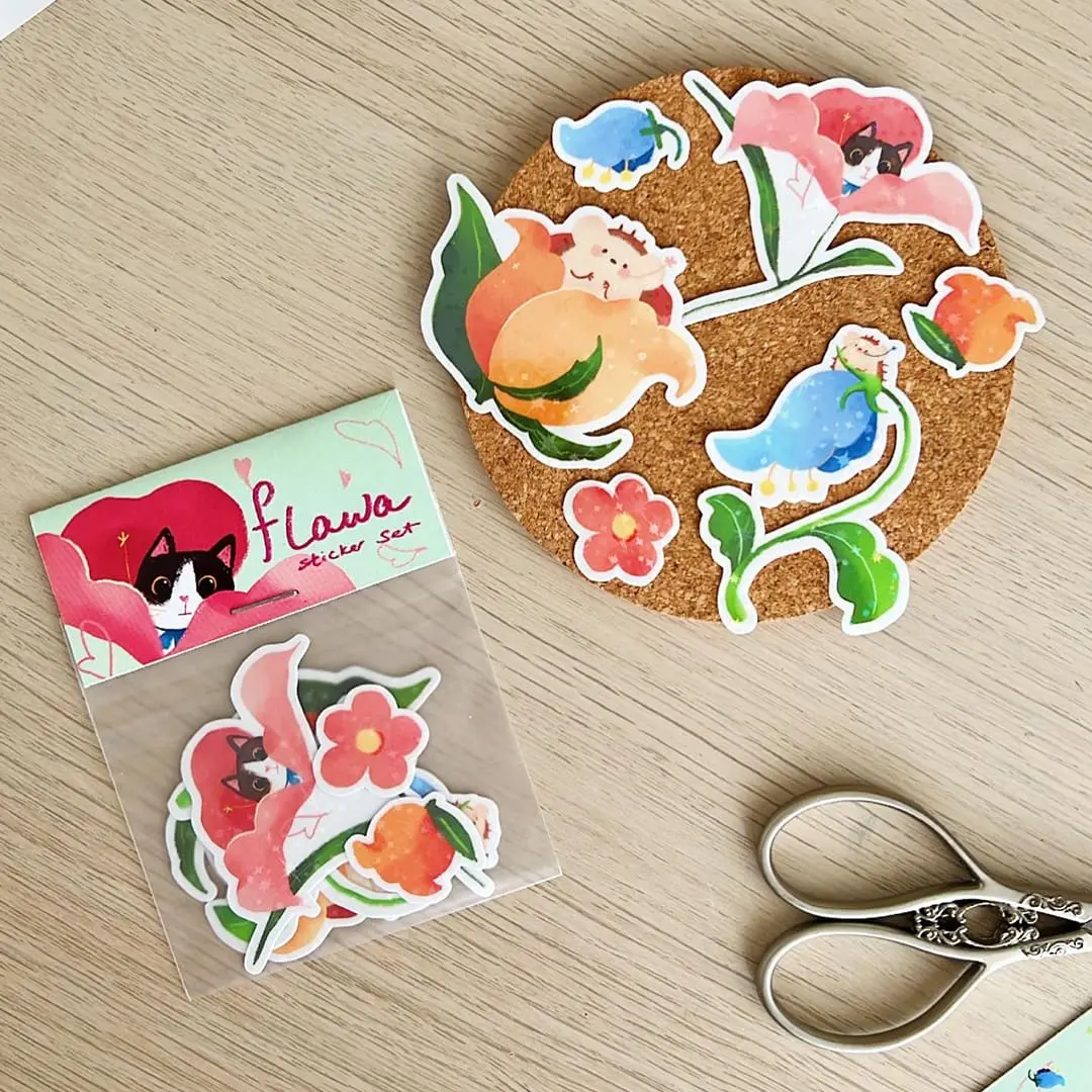 Flawa Sticker Set