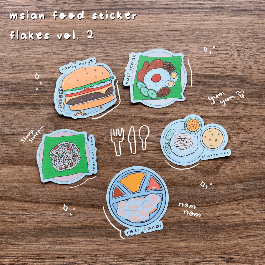 Malaysian Food Sticker Pack Vol.2