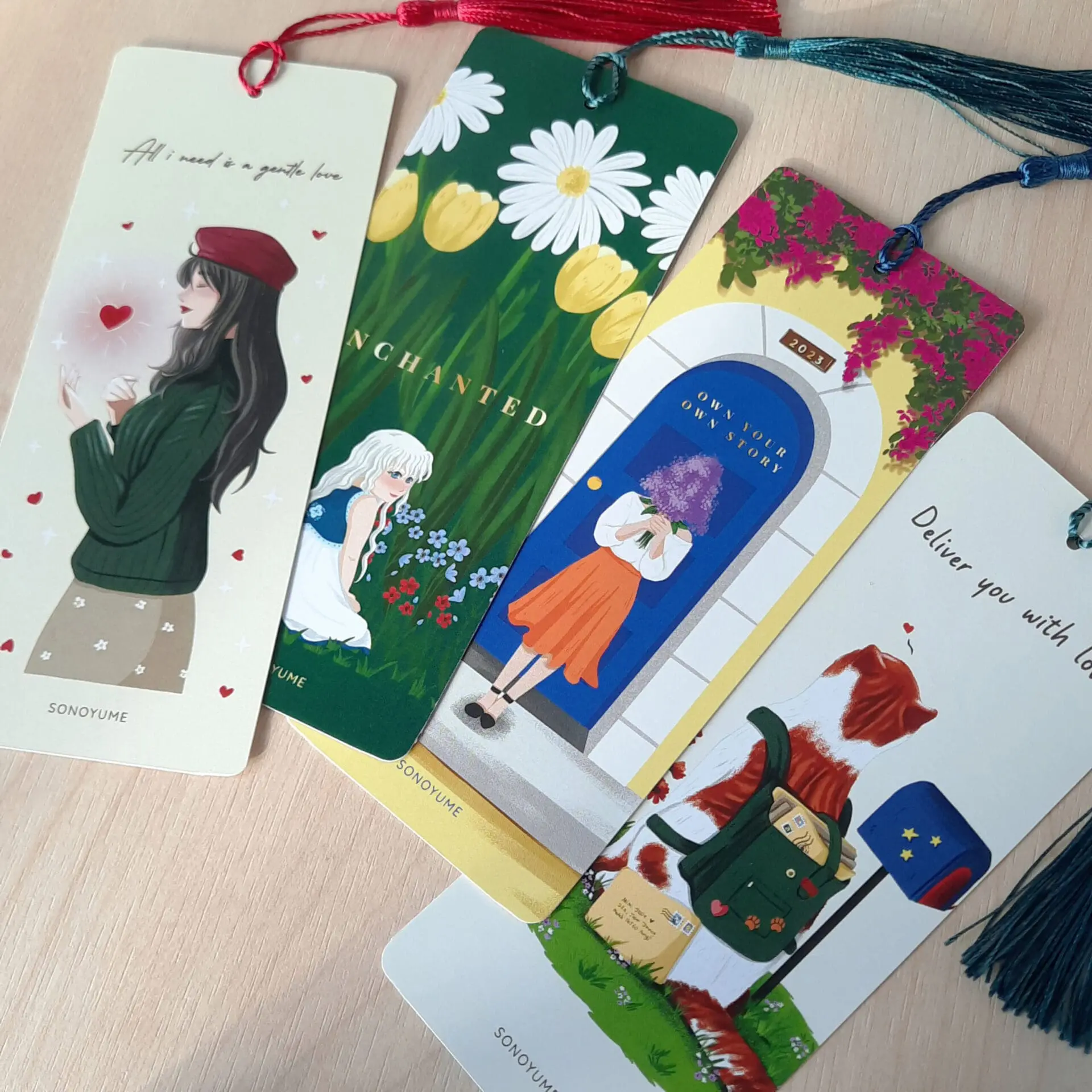 Aesthetic Bookmarks illustrations | Journal | Scrapbook | Stationary