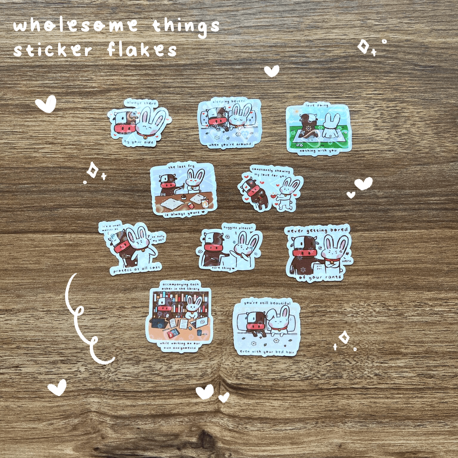Ubi and Uggi Wholesome Sticker Pack