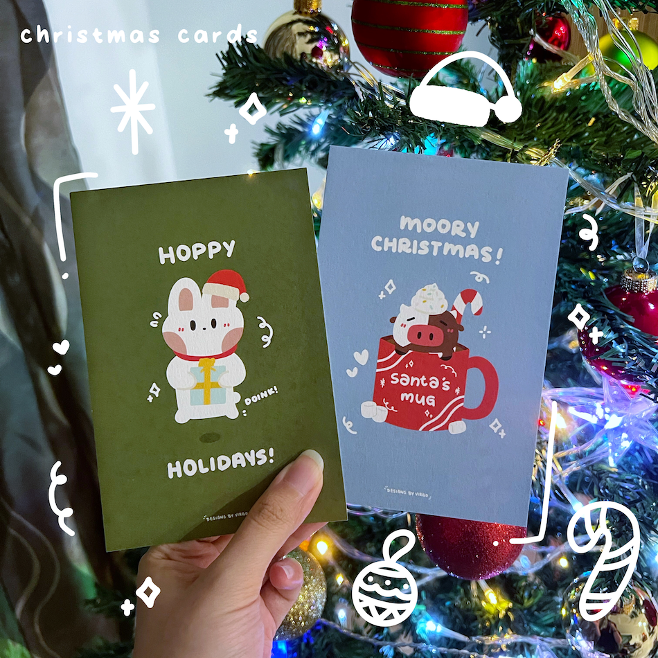 Ubi and Uggi 2023 Christmas Cards