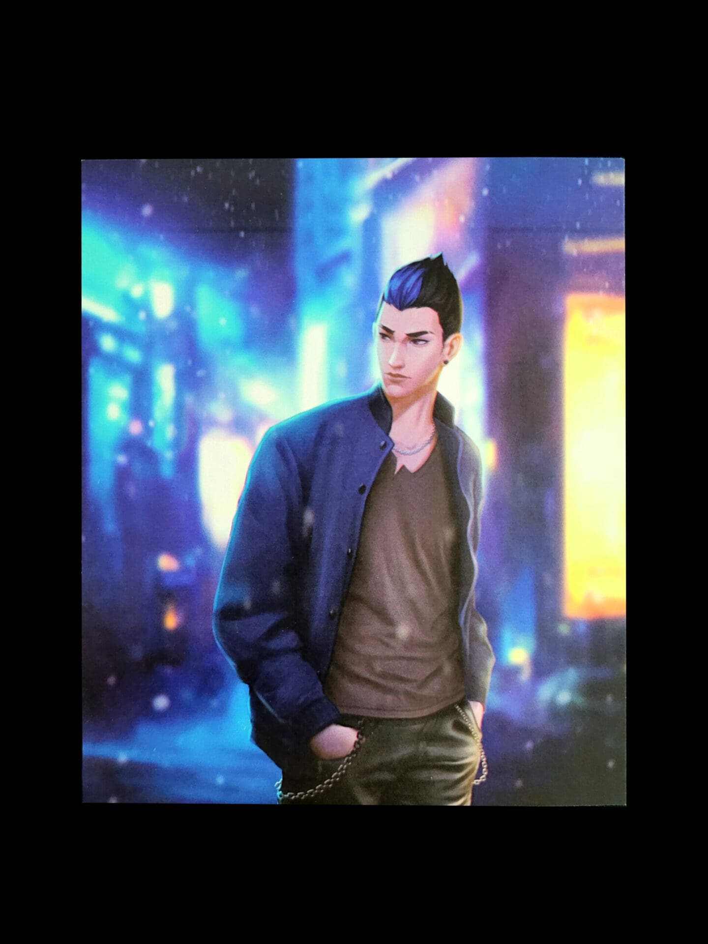 Yoru Fanart A6 Art Print