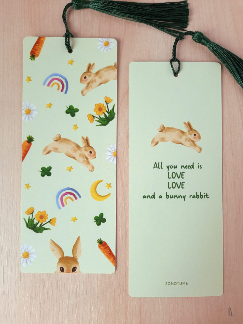 Aesthetic bookmarks tassel book lover illustrations quote