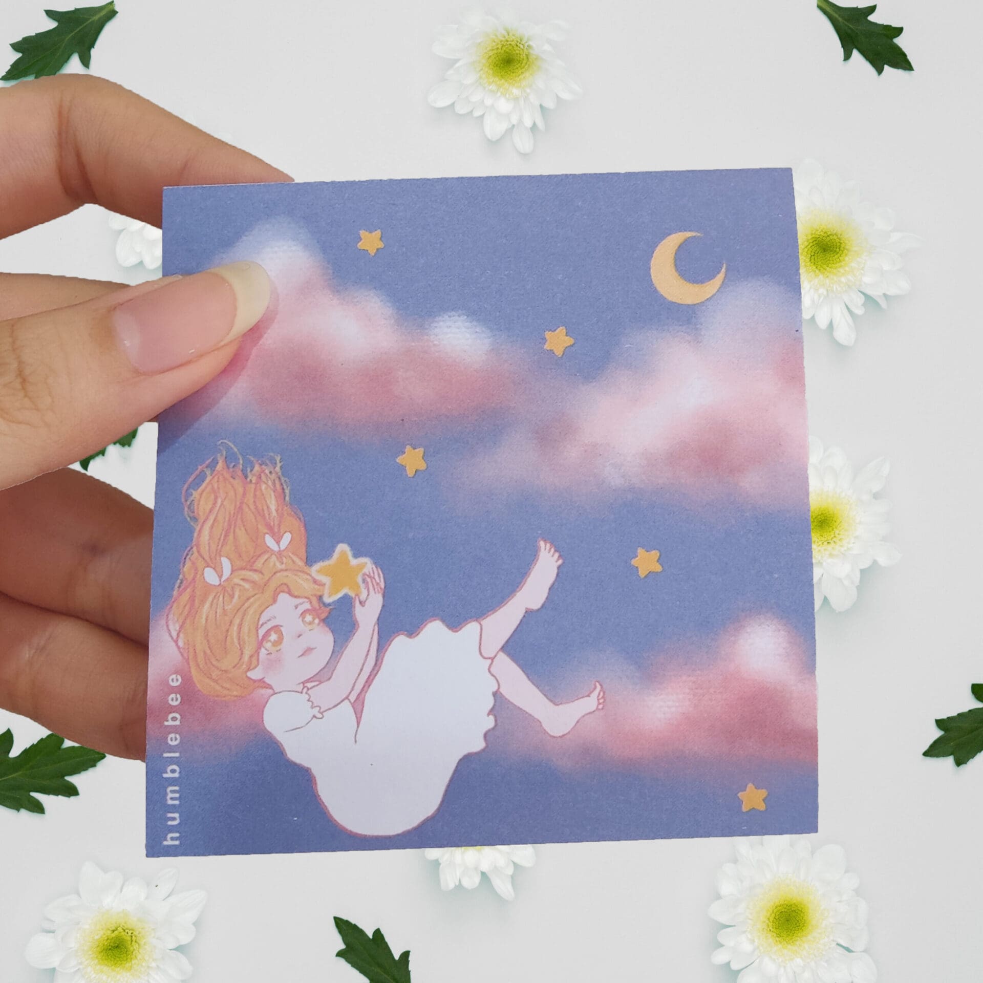 HUMBLEBEE Catch Your Dreams Tear Off Memo Pad Cute Gift